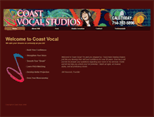 Tablet Screenshot of coastvocal.com